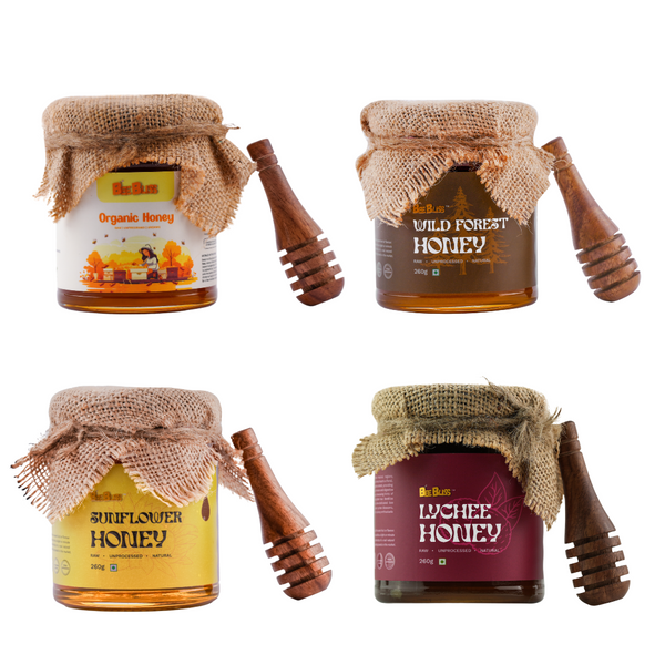 The Wild Essence Pack – A Premium 4-in-1 Honey Combo