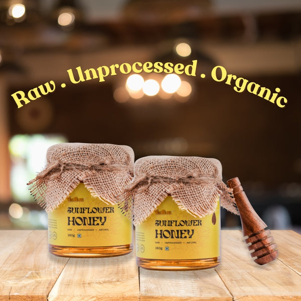 Sunflower Honey + Sunflower Honey 260 GM + 260 GM (Pack of 2)