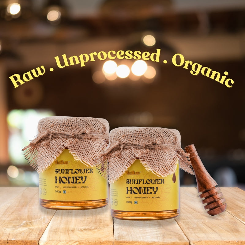 Sunflower Honey + Sunflower Honey 260 GM + 260 GM (Pack of 2)