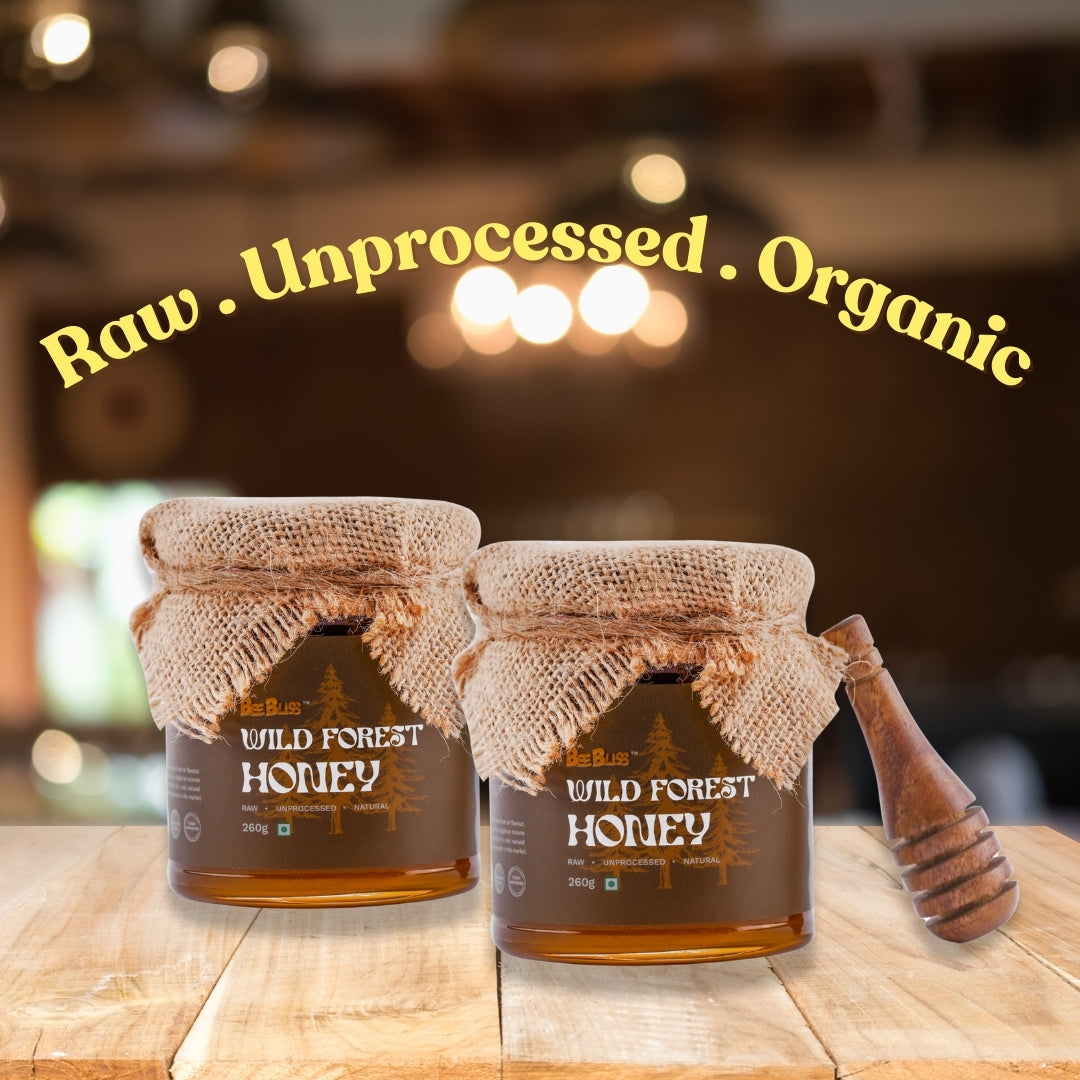 Wild Forest Honey + Wild Forest Honey 260 GM + 260 GM (Pack of 2)
