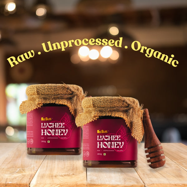 Lychee Honey + Lychee Honey 260 GM + 260 GM (Pack of 2)