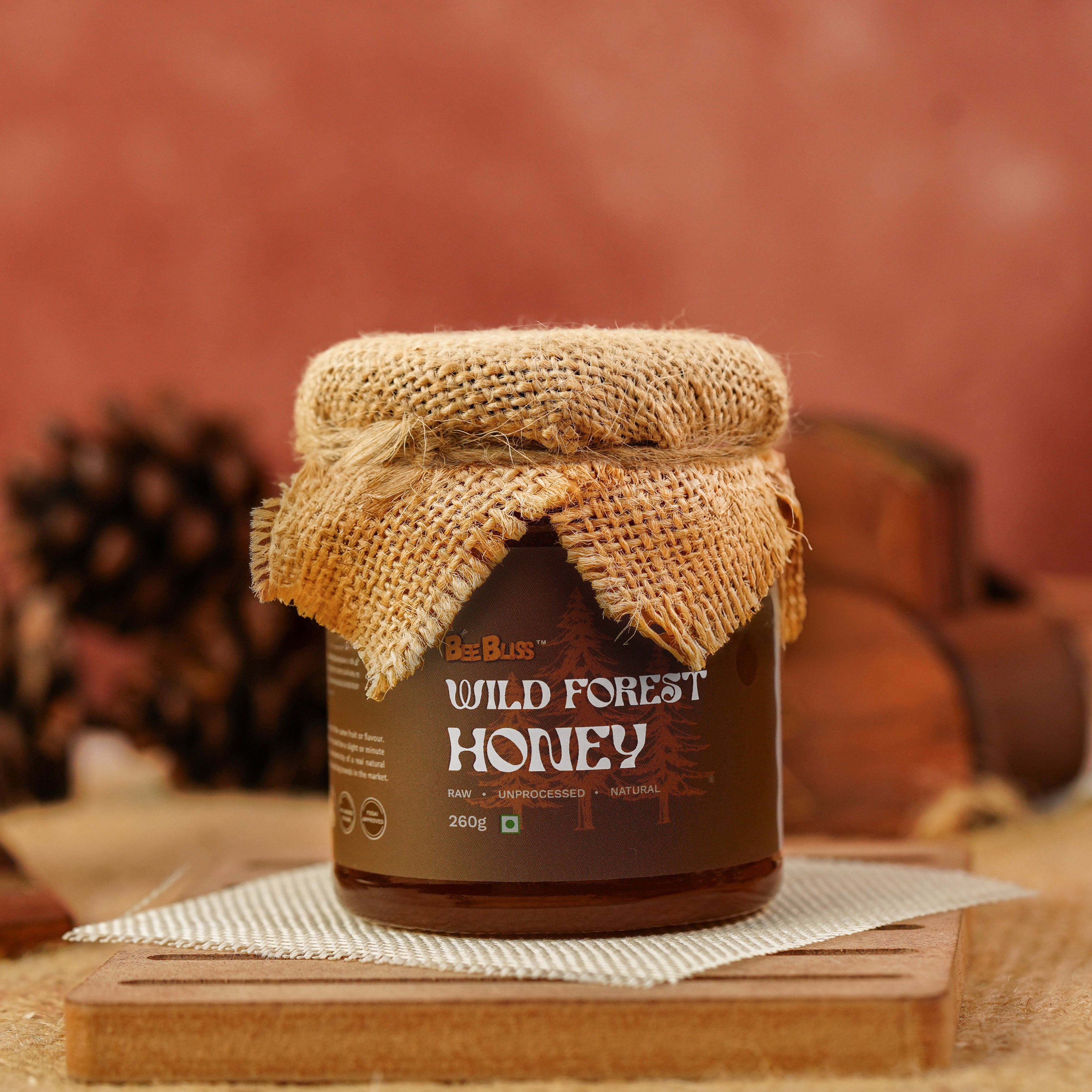 Wild Forest Honey + Wild Forest Honey 260 GM + 260 GM (Pack of 2)